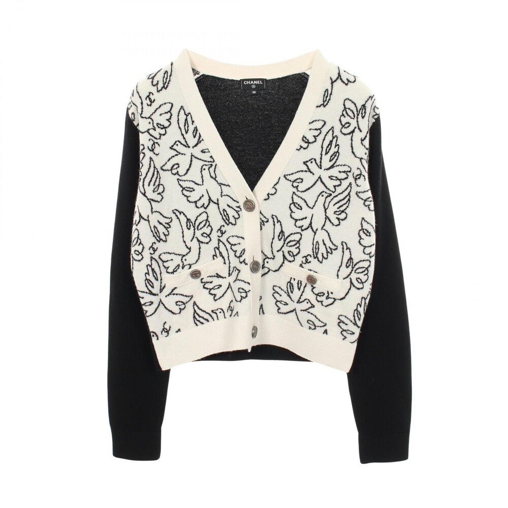 Chanel Coco Mark Button Cardigan Top #301105C14B